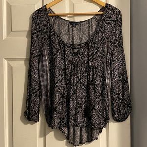 American Eagle Patterned Top